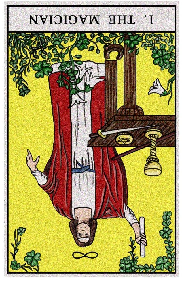 Boston Tarot Readings - The Magician - Reversed