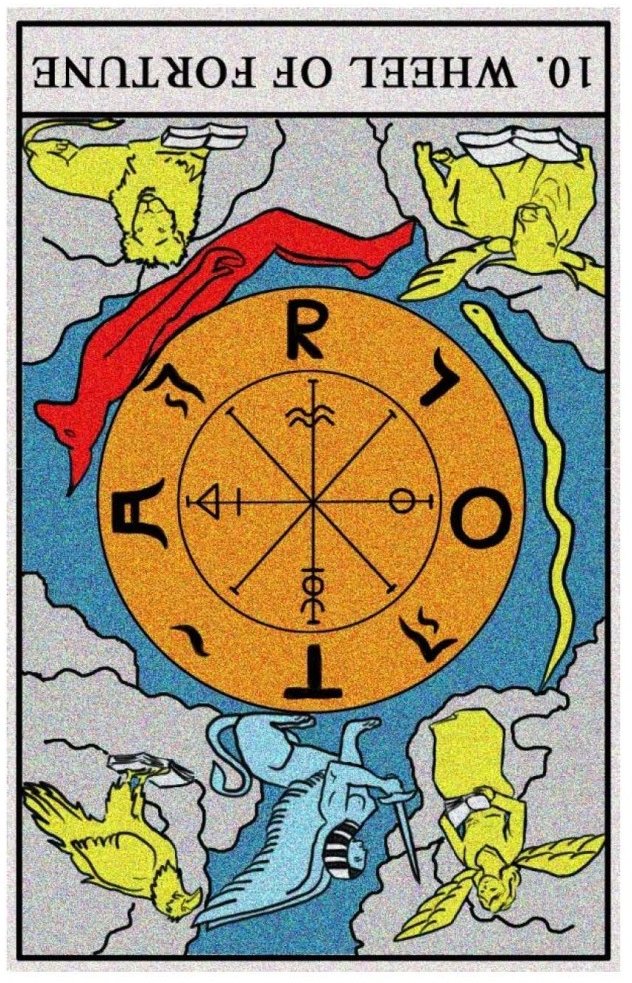 Boston Tarot Readings - The Wheel Of Fortune - Reversed