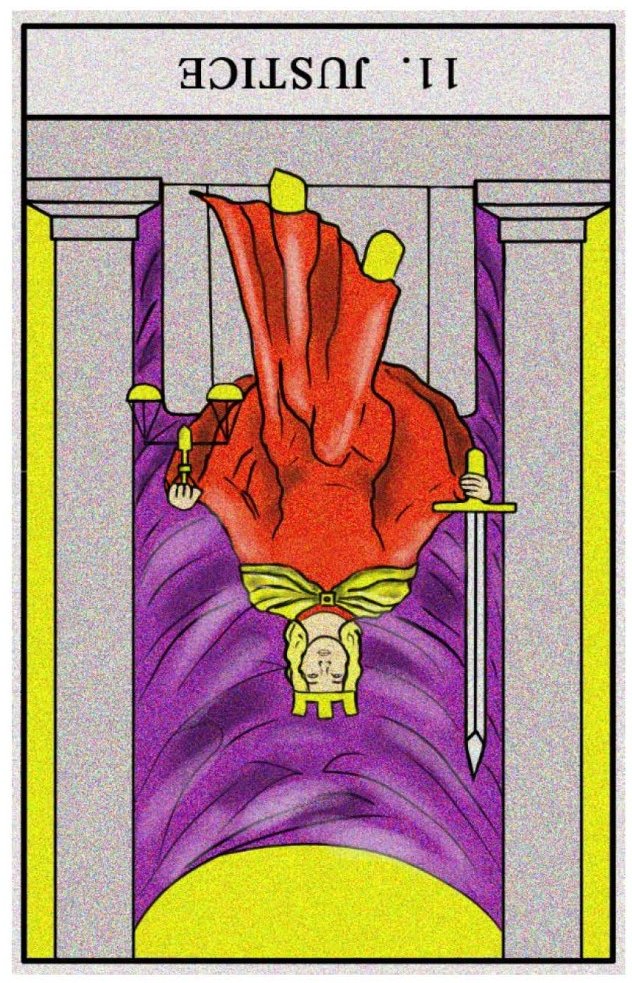 Boston Tarot Readings - Justice - Reversed