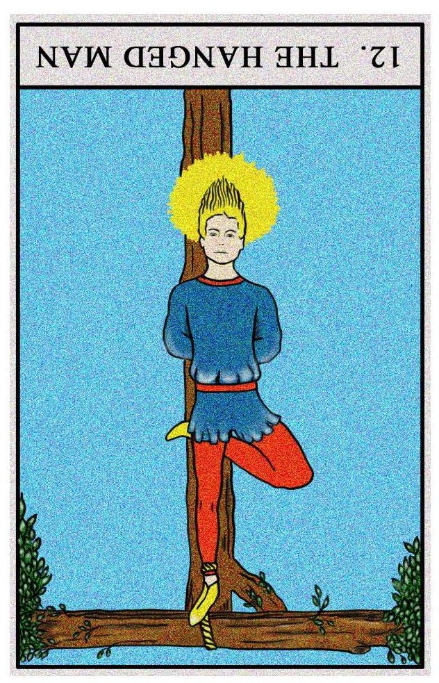 Boston Tarot Readings - The Hanged Man - Reversed