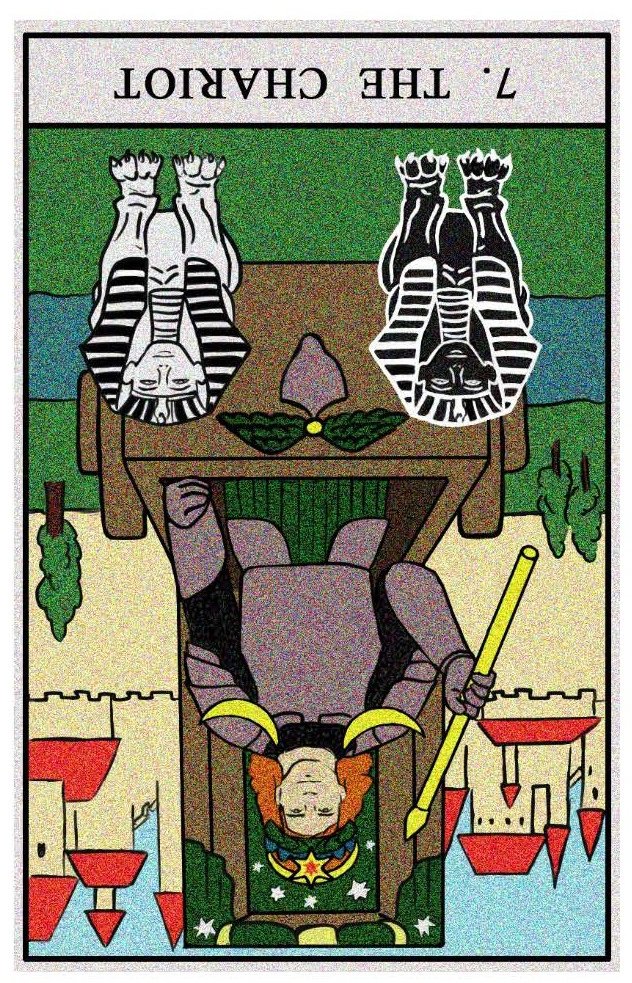 Boston Tarot Readings - The Chariot - Reversed