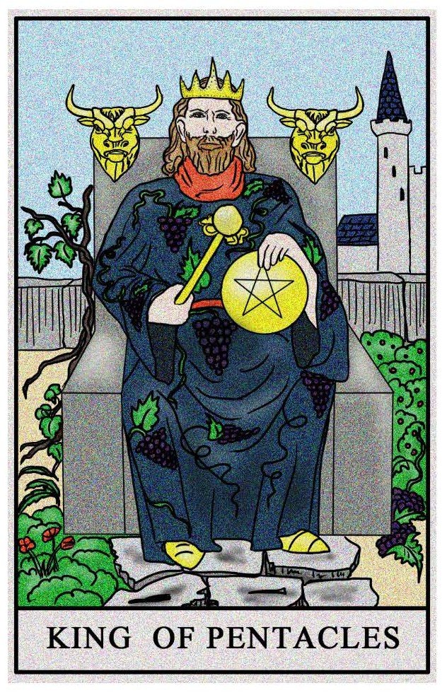 Boston Tarot Readings - King of Pentacles