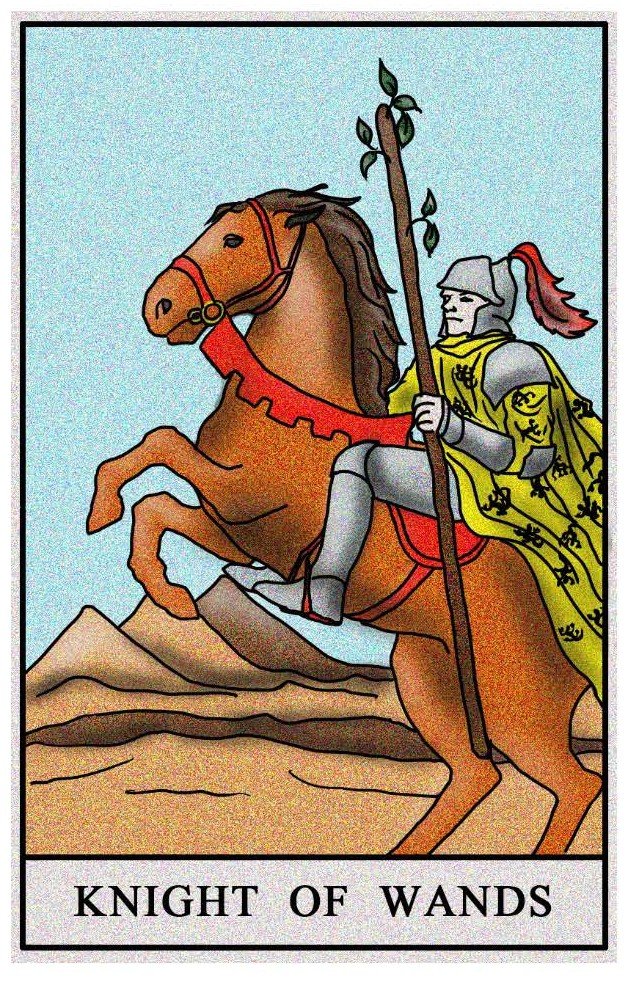 Boston Tarot Readings - Knight of Wands